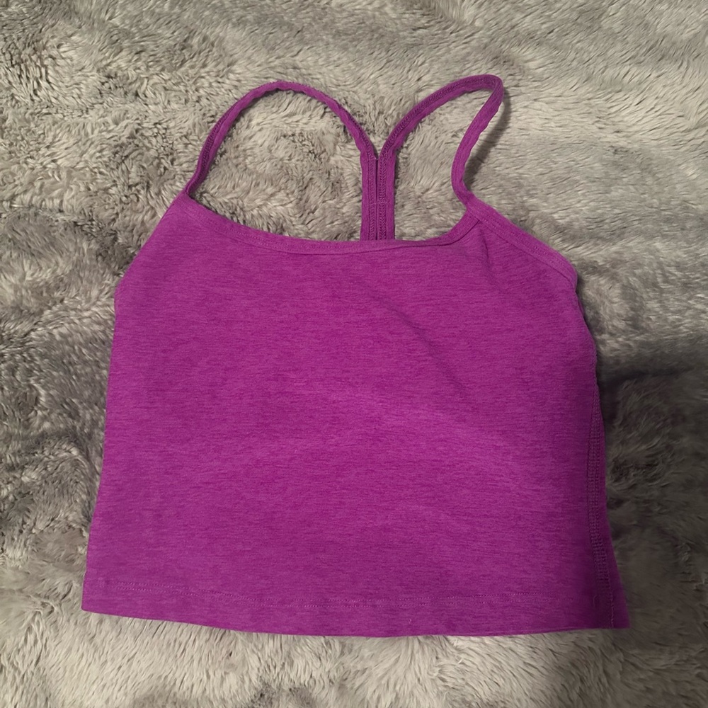 Bright pink tank